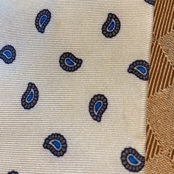 Elon Von Furstenberg paisley‎ neck tie